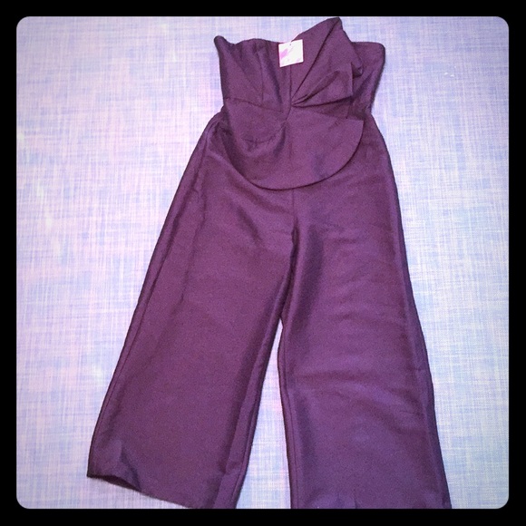 Chicwish Strapless Jumpsuit - Picture 2 of 4